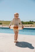 Unisex Sandstone Long Sleeve Swimsuit